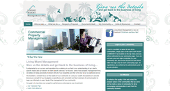 Desktop Screenshot of living-miami.com